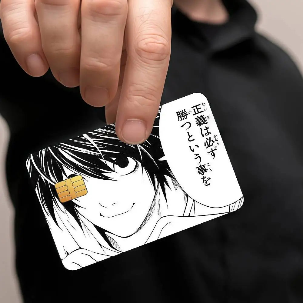 L Lawliet Credit Card Cover