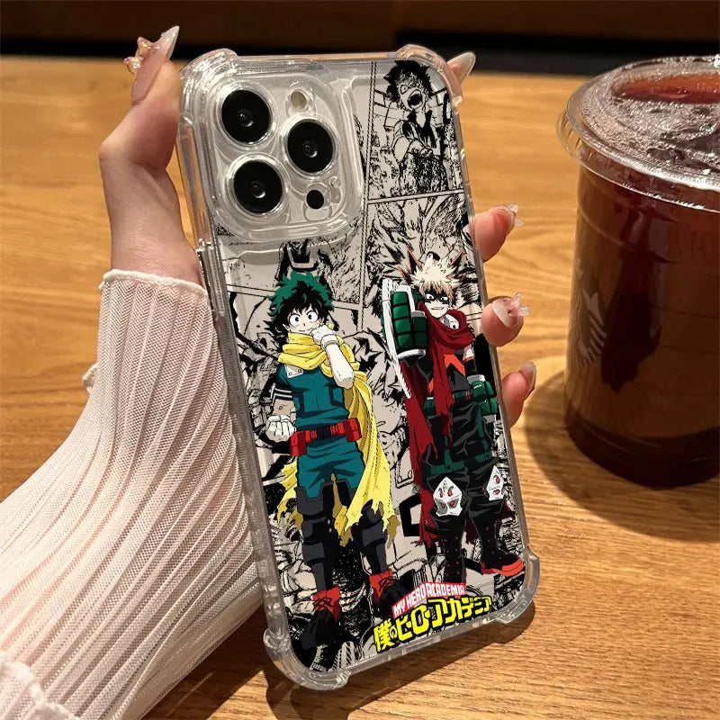 My Hero Academi Clear Phone Case