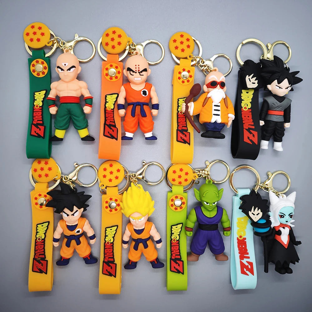 Dragon Boll Keychain Plushies