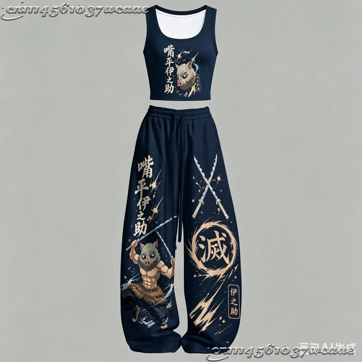 Demon Slayer 2 Piece Outfit