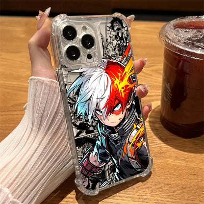 My Hero Academi Clear Phone Case