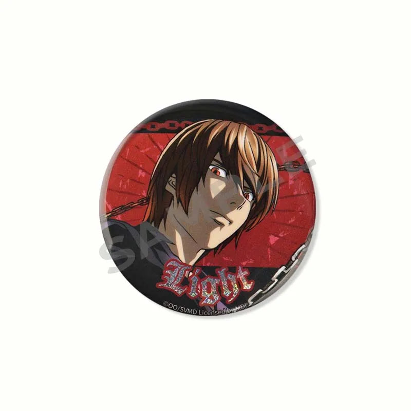 Death Note Button Pin
