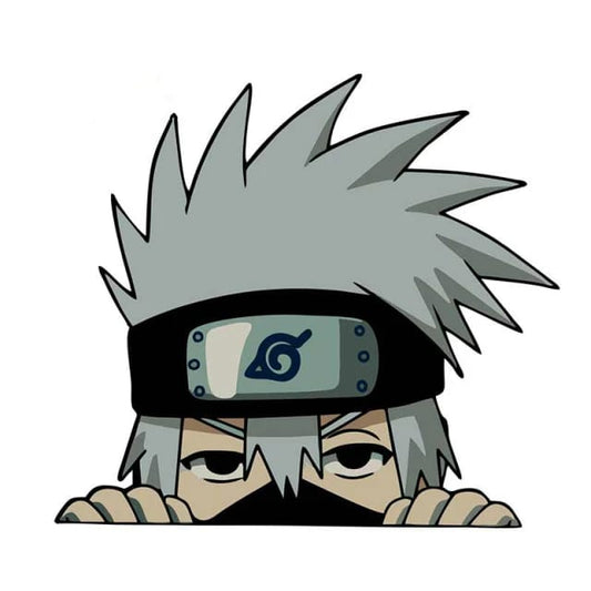 kakashi window sticker