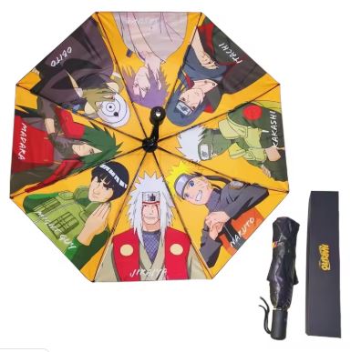 naruto yellow style umbrella